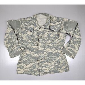 U.S. Military Army Jacket Mens Lrg/Long.  Smith Full Zip‎ Digital Camo Infantry
